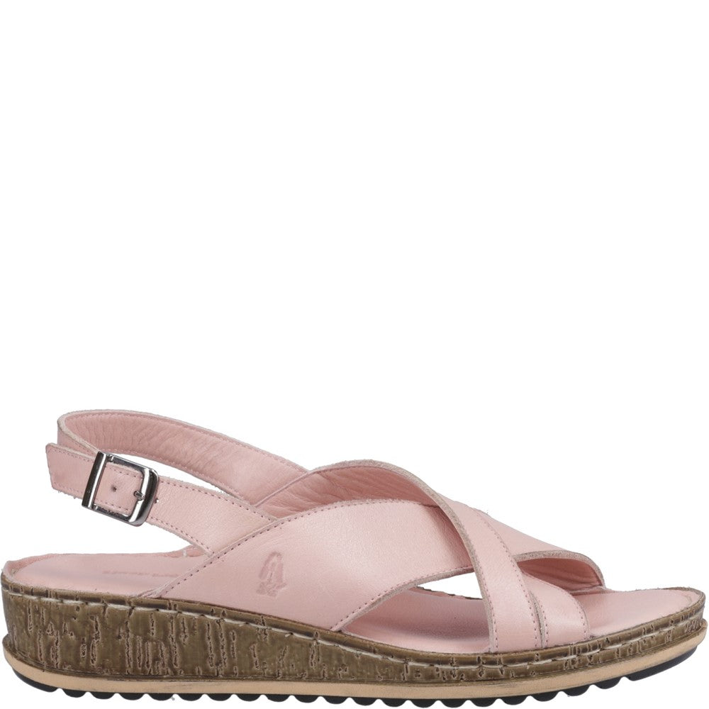 Women's Hush Puppies Elena Cross Over Wedge Sandal