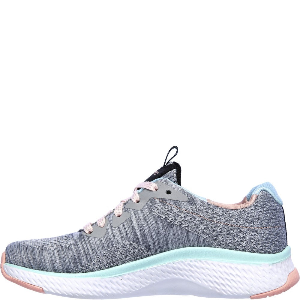 Girls' Skechers Solar Fuse Brisk Escape Lace Up Trainer
