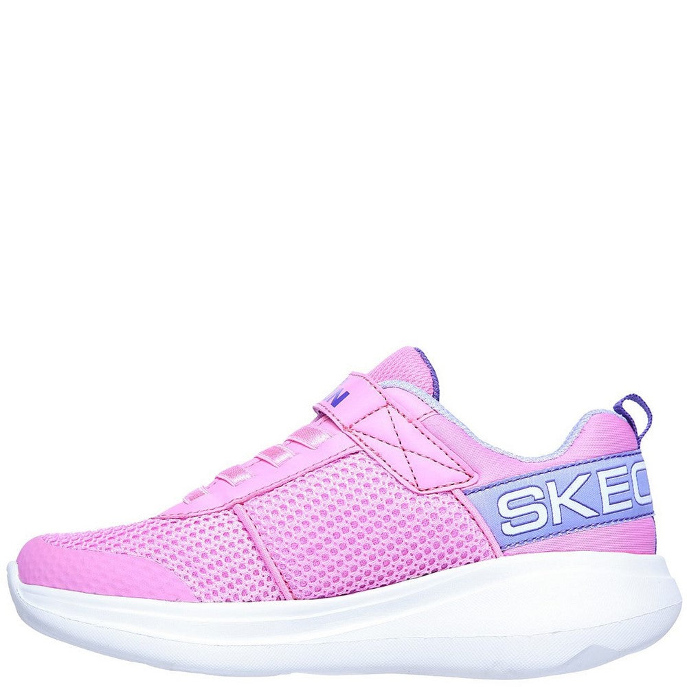 Girls' Skechers Performance Gorun Fast Viva Valor Touch Fastening Trainer