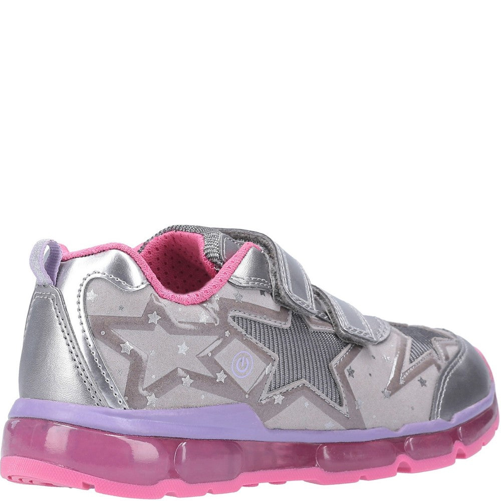 Girls' Geox J Android Girl B Touch Fastening Trainer