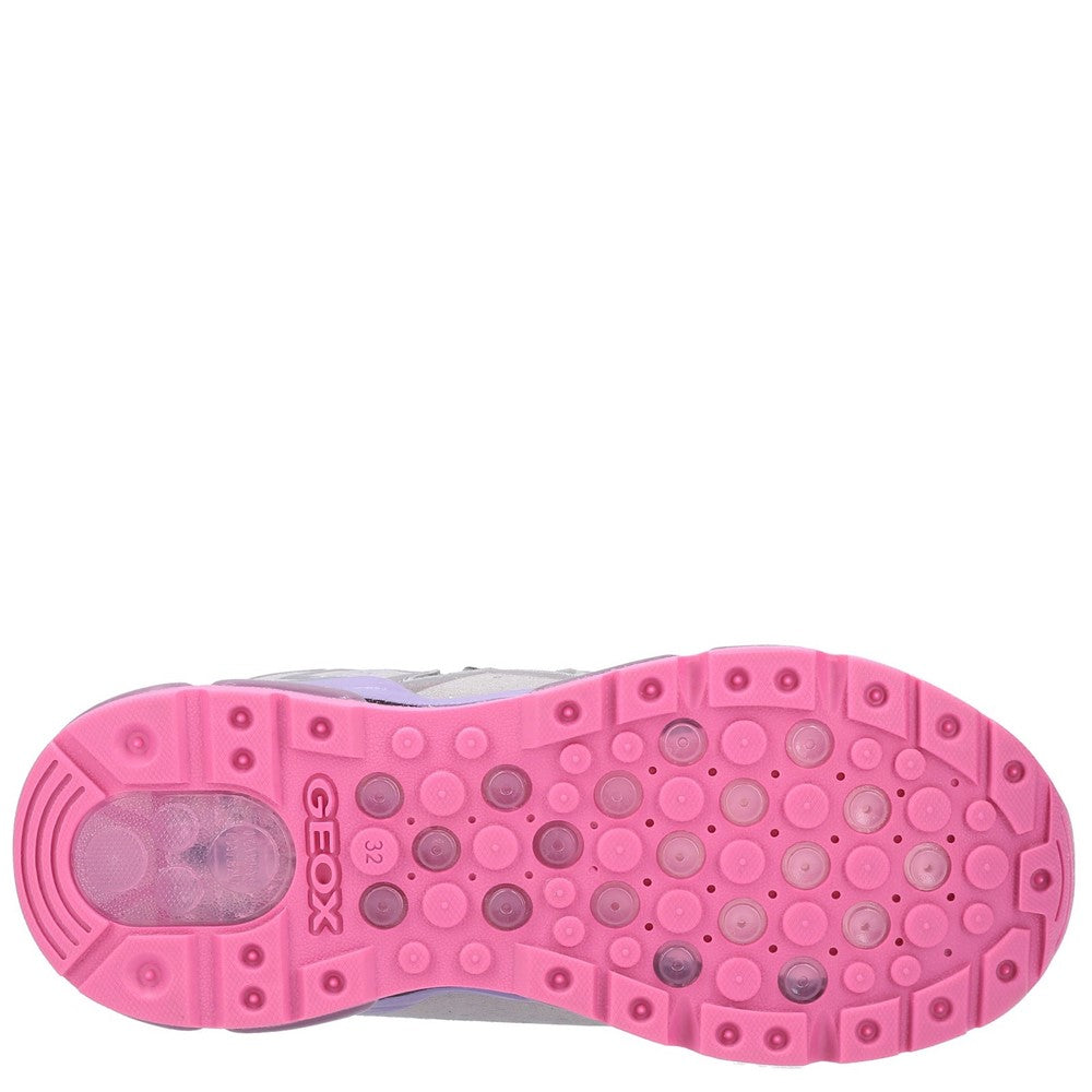 Girls' Geox J Android Girl B Touch Fastening Trainer