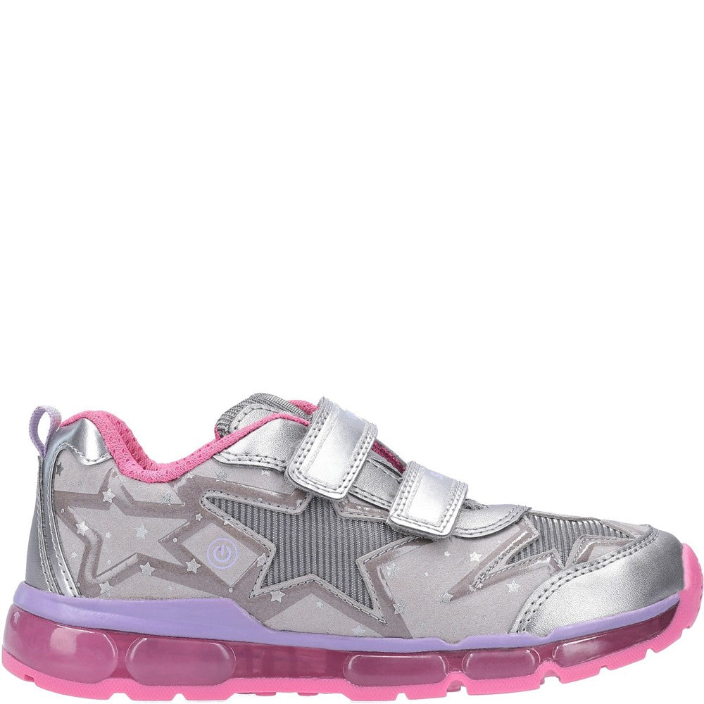 Girls' Geox J Android Girl B Touch Fastening Trainer