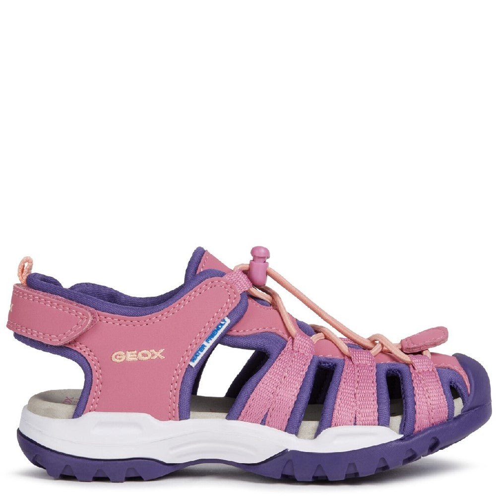 Girls' Geox J Borealis Toggle Junior Sandal
