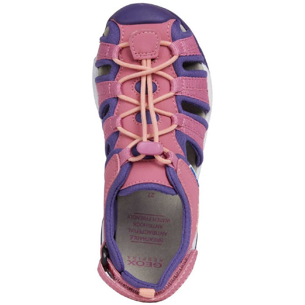 Girls' Geox J Borealis Toggle Junior Sandal