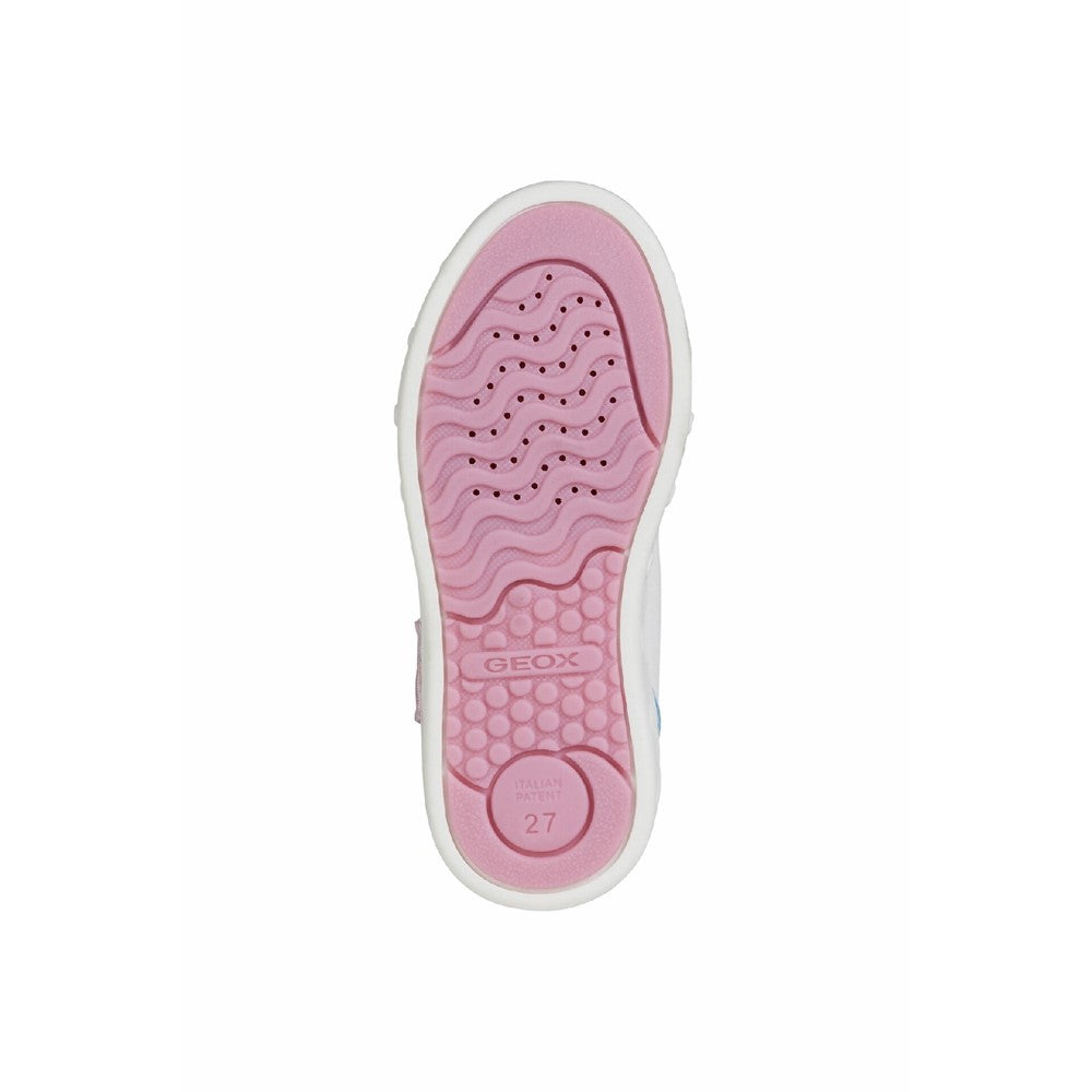 Girls' Geox J Skylin Girl C Touch Fastening Trainer