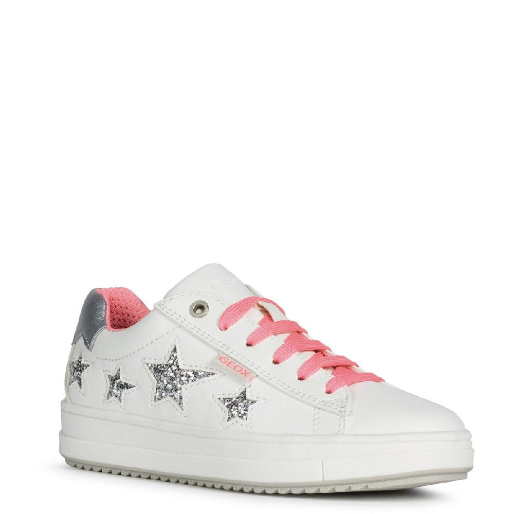 Girls' Geox J Rebecca Girl B Lace Up Trainer