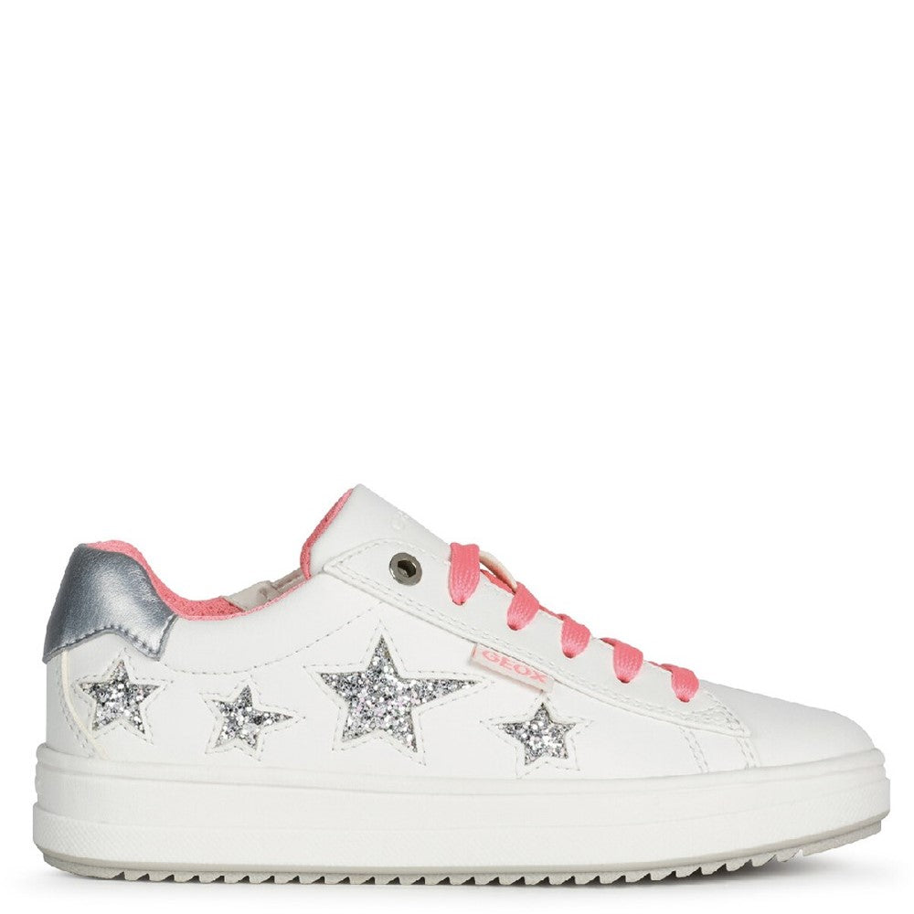 Girls' Geox J Rebecca Girl B Lace Up Trainer