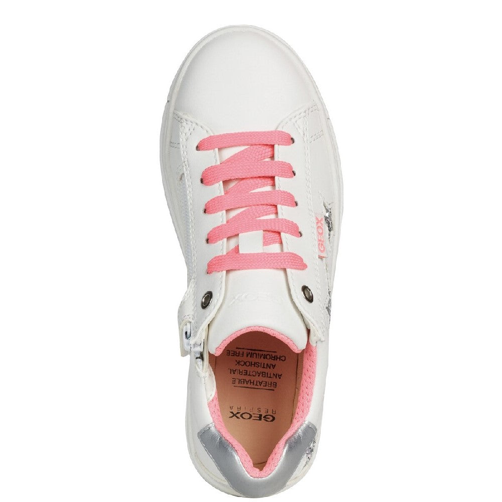 Girls' Geox J Rebecca Girl B Lace Up Trainer