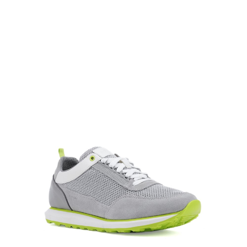 Men's Geox U Volto C Wide Fit Lace Up Trainer