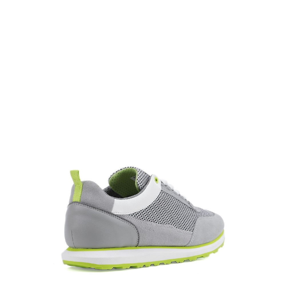 Men's Geox U Volto C Wide Fit Lace Up Trainer