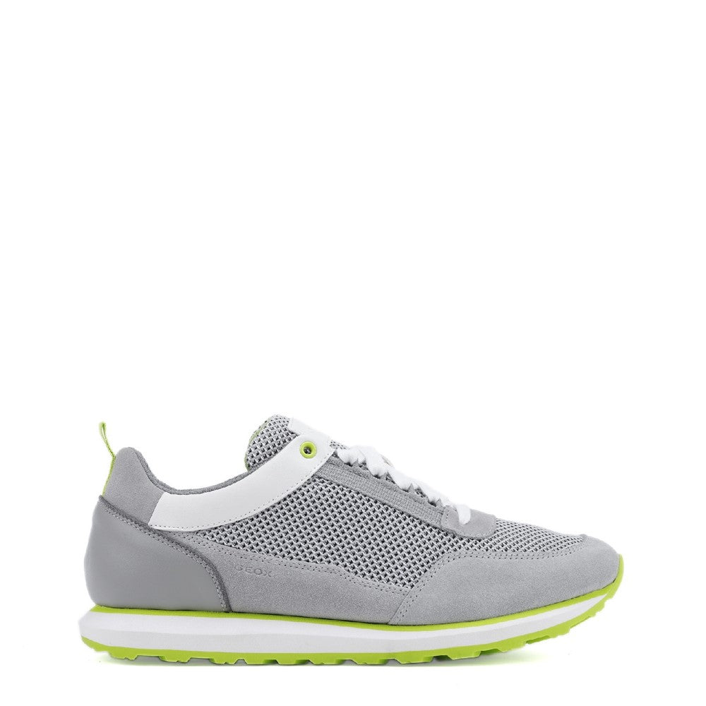 Men's Geox U Volto C Wide Fit Lace Up Trainer