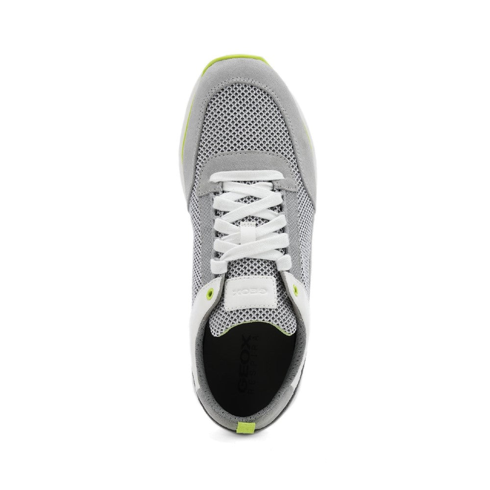 Men's Geox U Volto C Wide Fit Lace Up Trainer