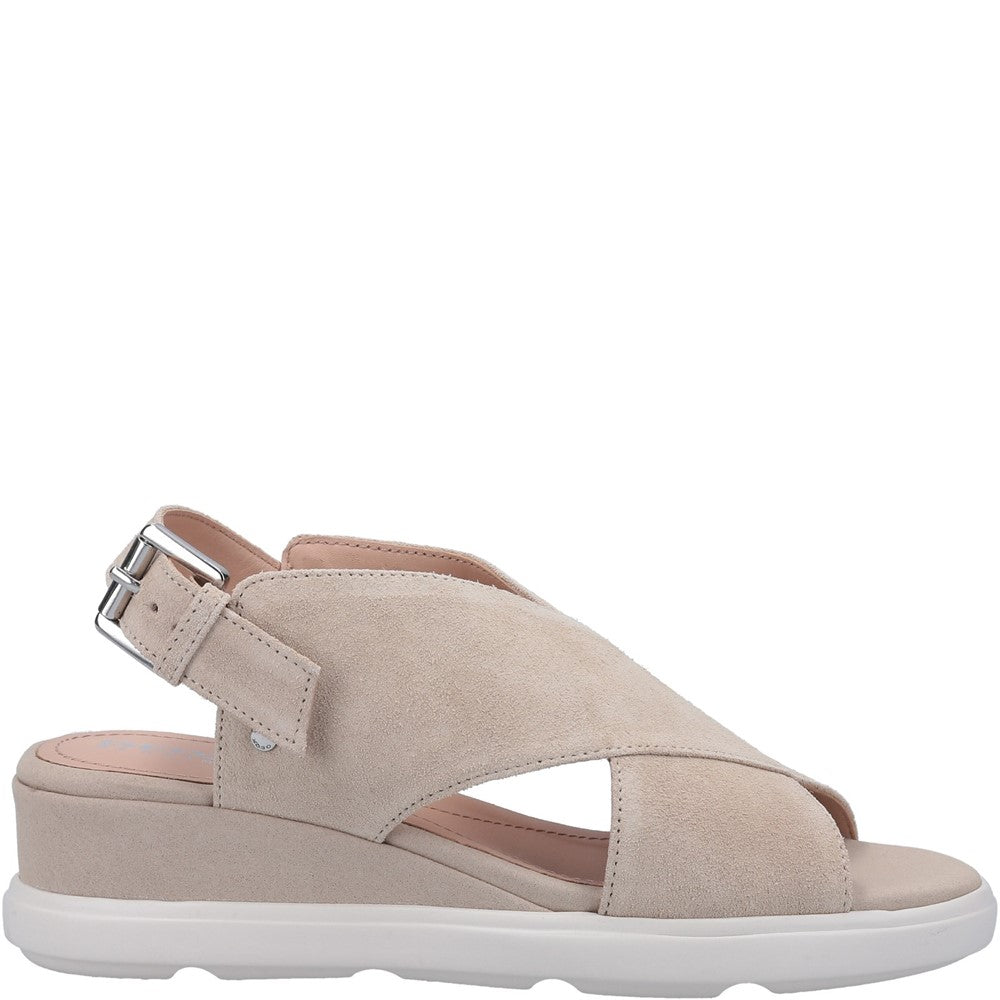 Women's Geox D Pisa A Buckle Wide Fit Sandal