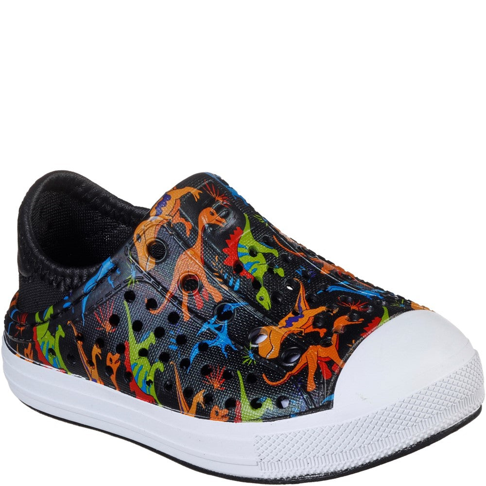 Boys' Skechers Guzman Steps Lil Dino Beach Shoe