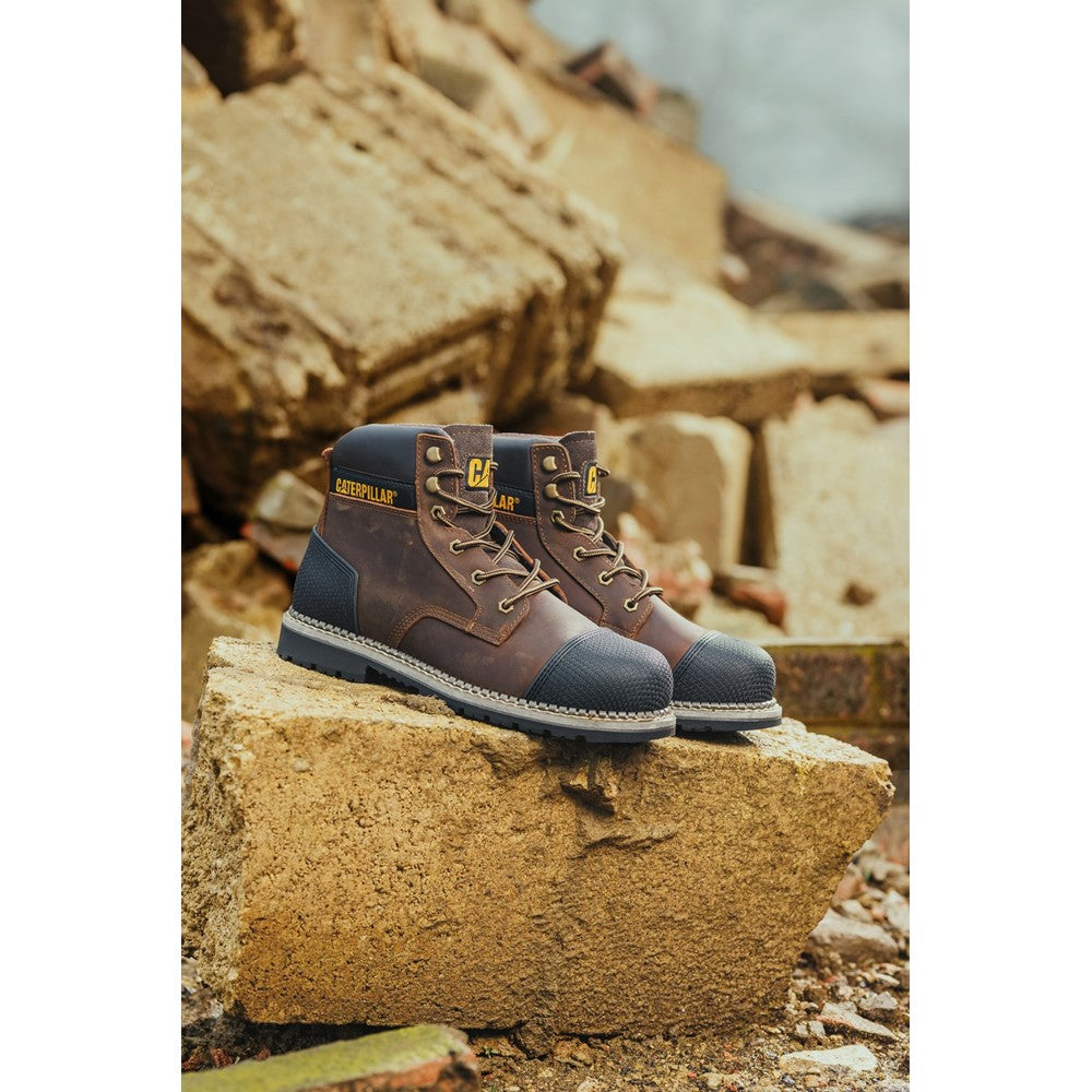 Men's Caterpillar Powerplant S3 Wide Fit Safety Boot
