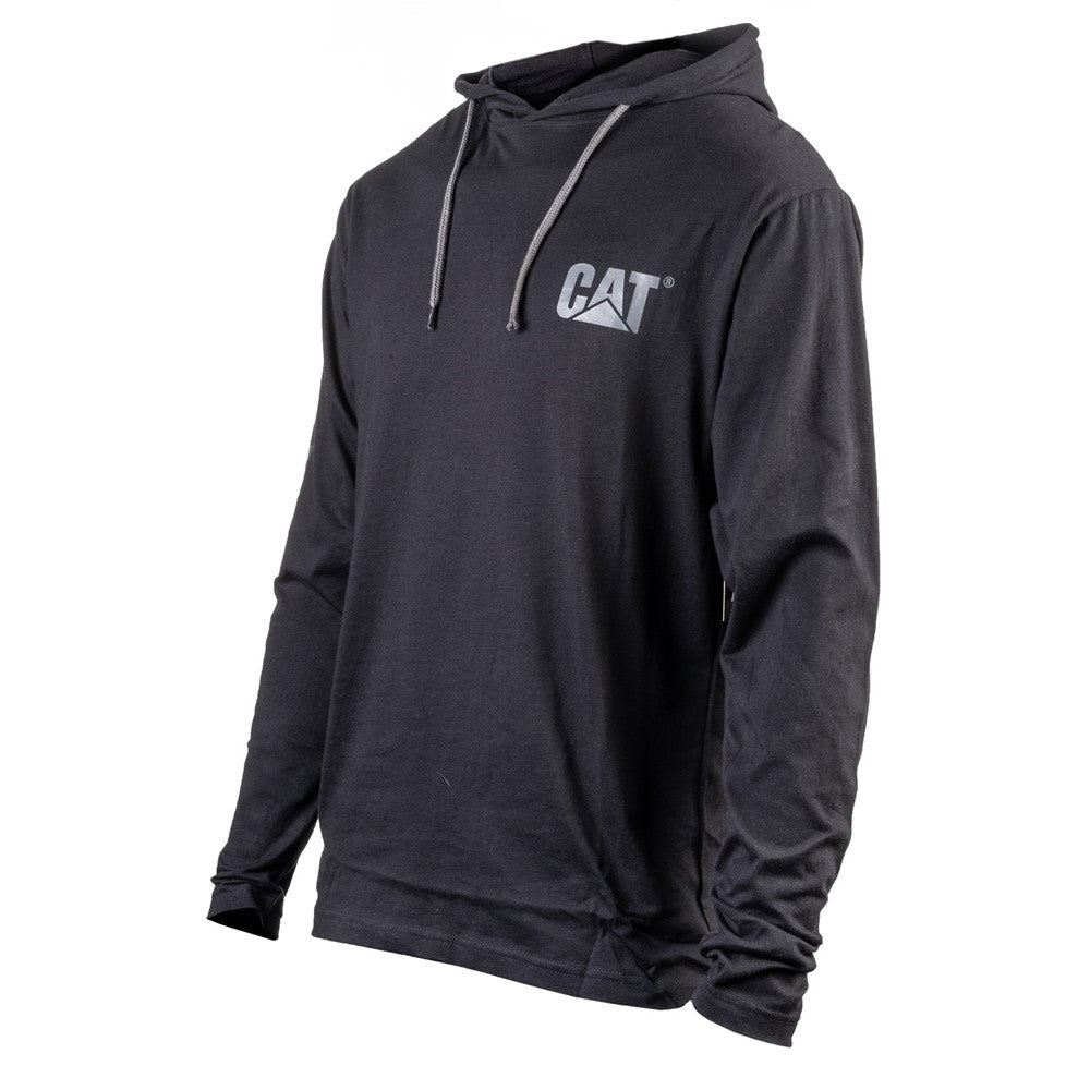 Men's Caterpillar Hooded Long Sleeve Tee