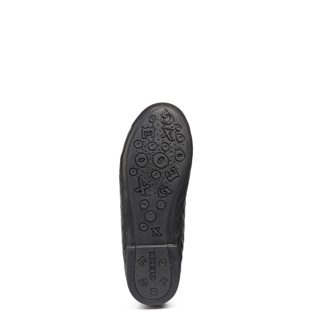Girls' Geox Plie' Quilted Senior Ballerina
