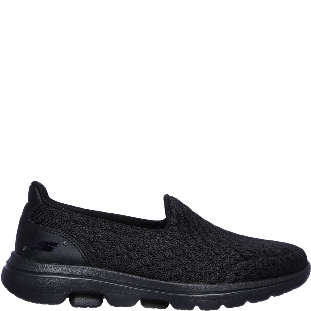 Girls' Skechers Go Walk 5 Moving On School Shoes