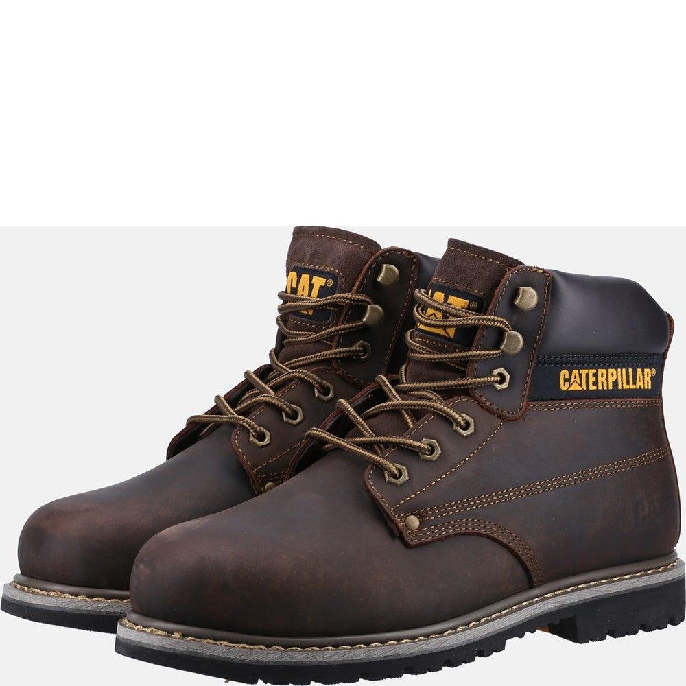 Men's Caterpillar Powerplant S3 GYW Wide Fit Safety Boot