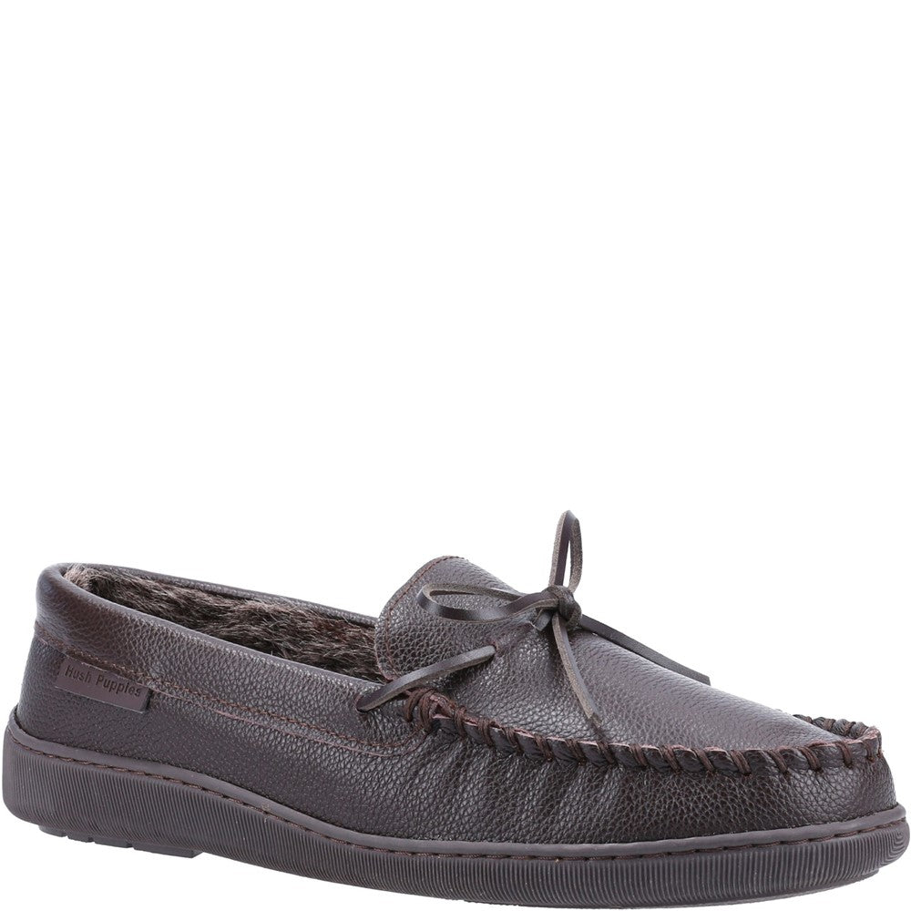 Men's Hush Puppies Ace Leather Slipper