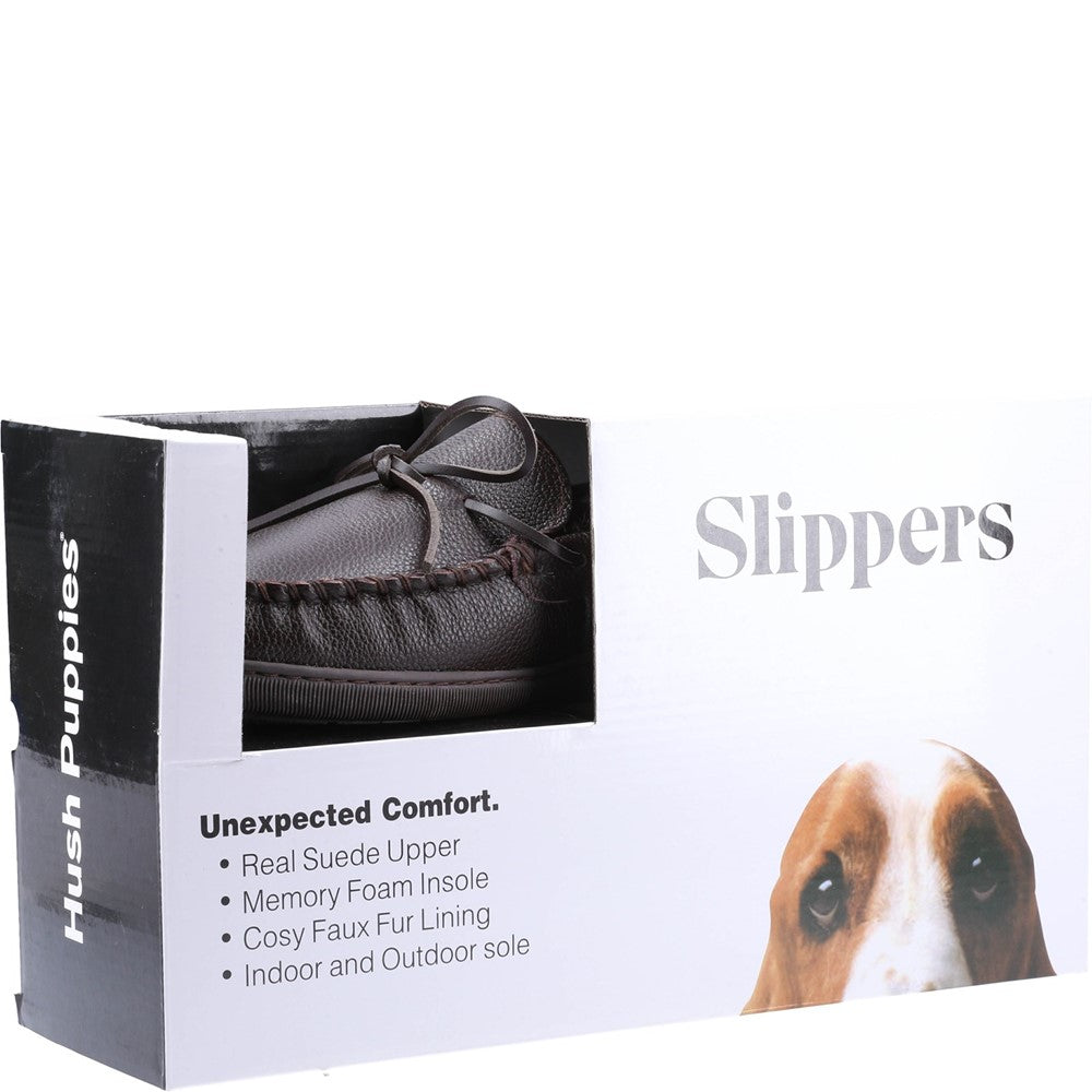 Men's Hush Puppies Ace Leather Slipper