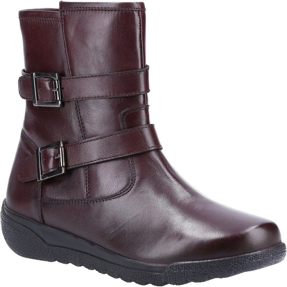 Women's Fleet & Foster Zambia Wide Fit Zip Mid Boot