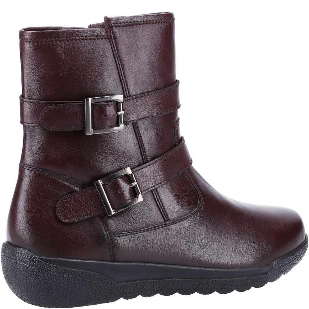 Women's Fleet & Foster Zambia Wide Fit Zip Mid Boot
