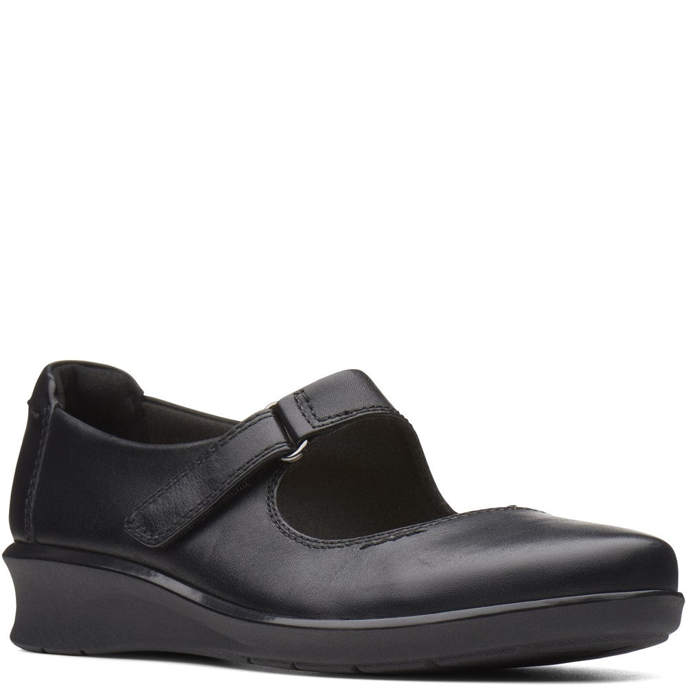 Women's Clarks Hope Henley Riptape Shoes