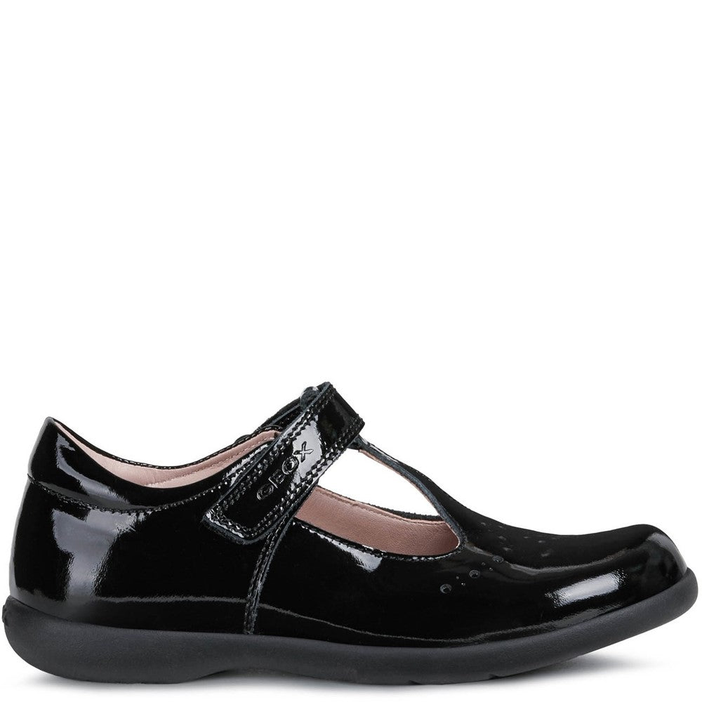 Girls' Geox Naimara T-Bar Senior Shoes