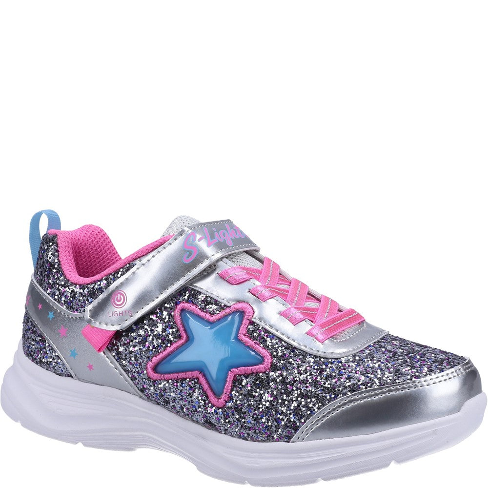 Girls' Skechers S Lights: Glimmer Kicks Starlet Shine shoe