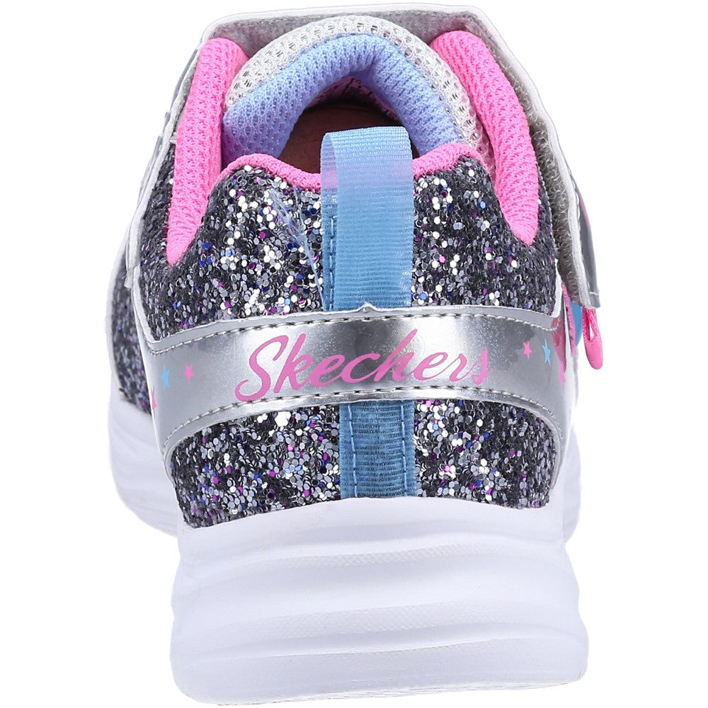 Girls' Skechers S Lights: Glimmer Kicks Starlet Shine shoe