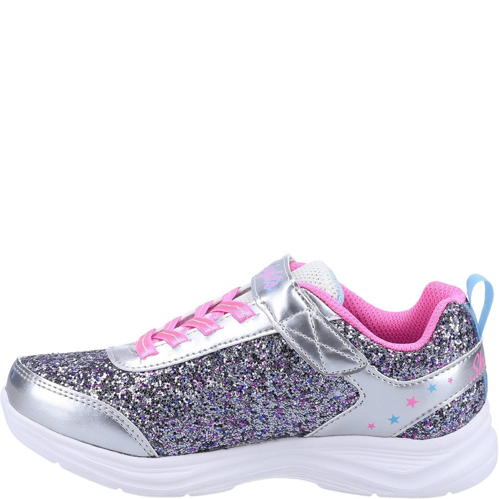 Girls' Skechers S Lights: Glimmer Kicks Starlet Shine shoe