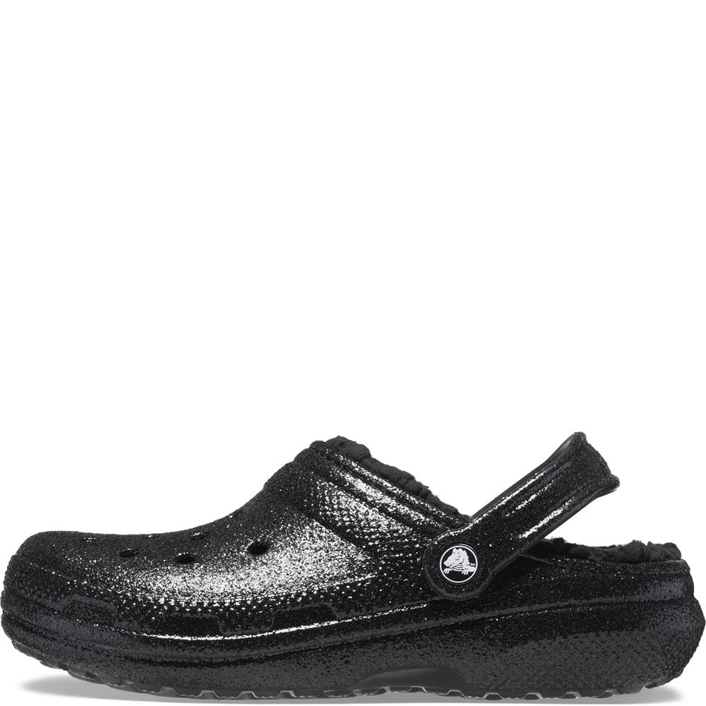 Women's Crocs Classic Glitter Lined Clog