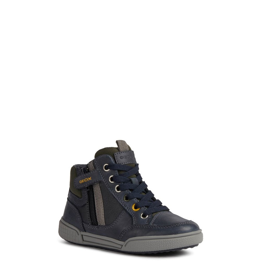 Boys' Geox Poseido Lace Up Boots