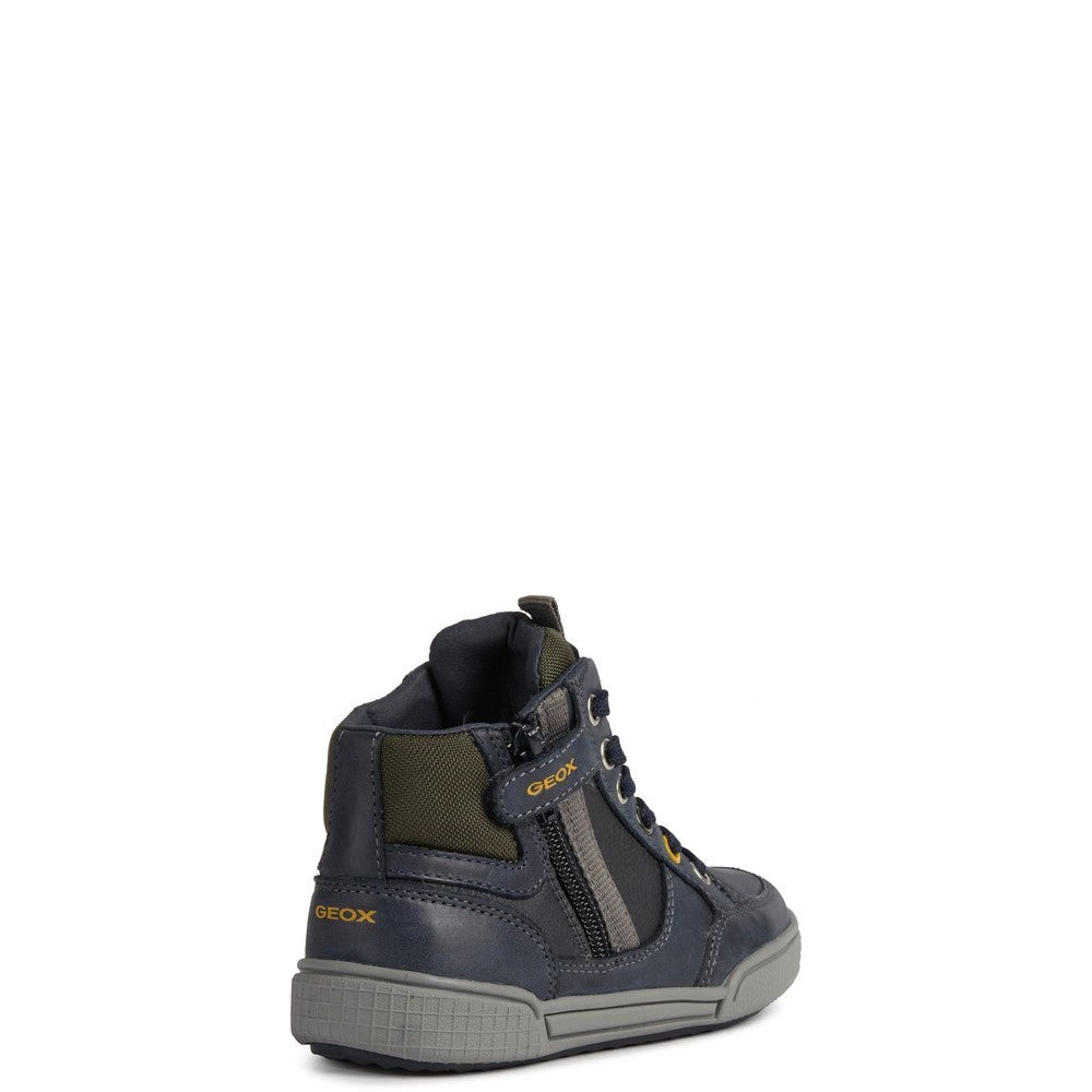 Boys' Geox Poseido Lace Up Boots