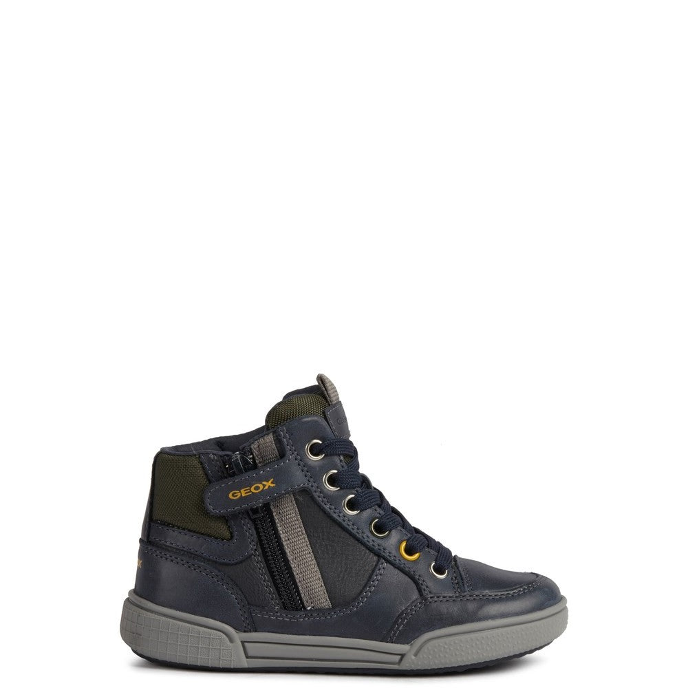 Boys' Geox Poseido Lace Up Boots