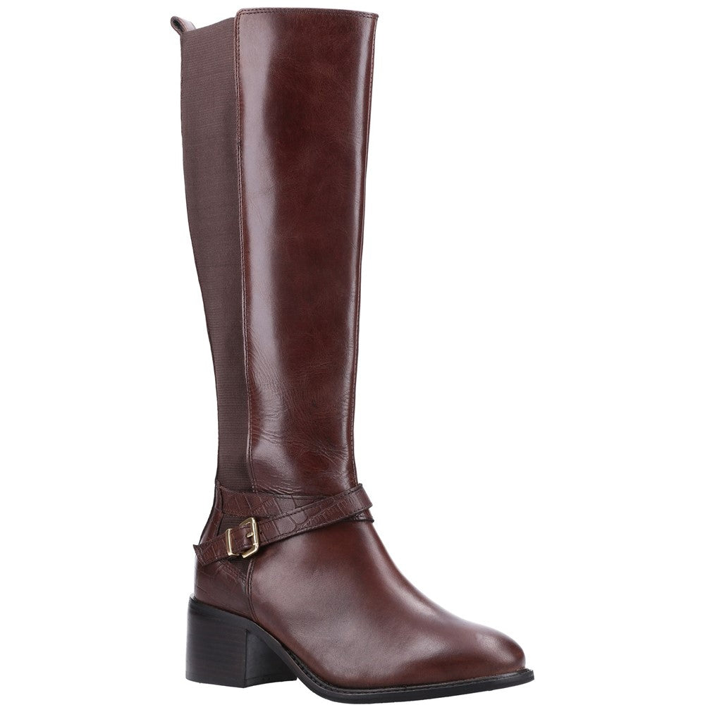Women's Dune Tildings Strap Detail High Leg Boot