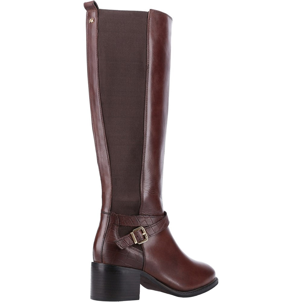 Women's Dune Tildings Strap Detail High Leg Boot
