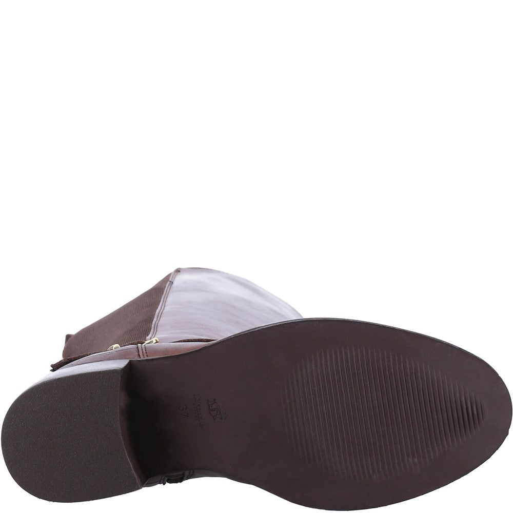 Women's Dune Tildings Strap Detail High Leg Boot