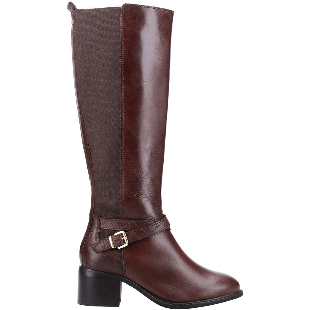 Women's Dune Tildings Strap Detail High Leg Boot