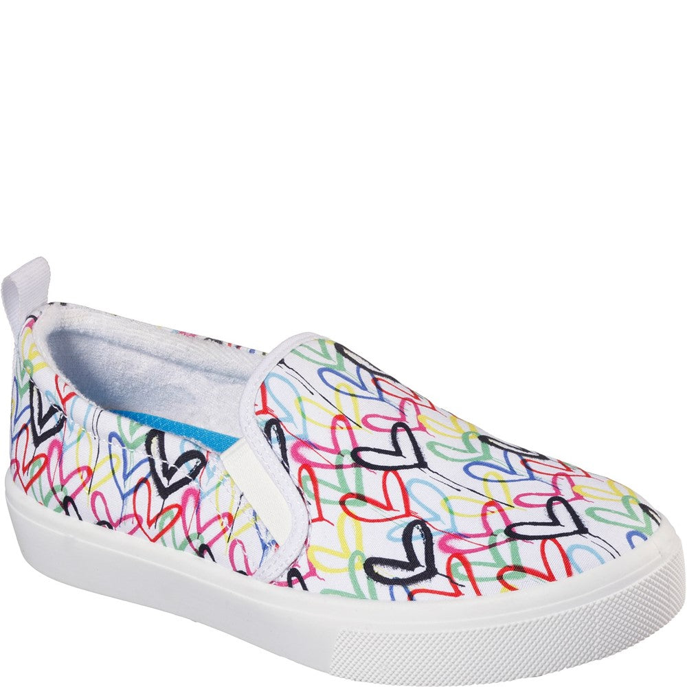 Women's Skechers Poppy Drippin Love Slip On Shoes