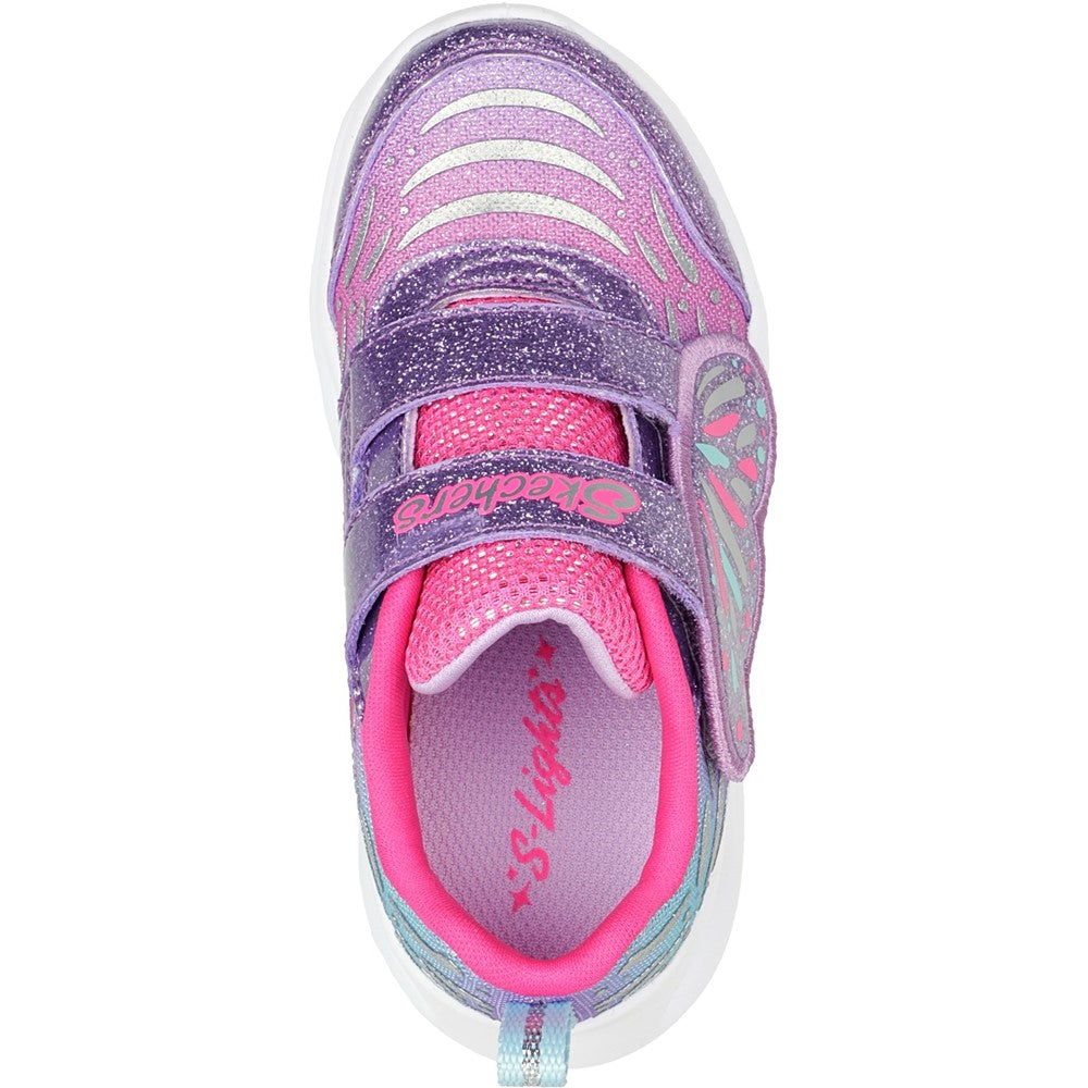 Girls' Skechers Twisty Brights Wingin' It Trainers