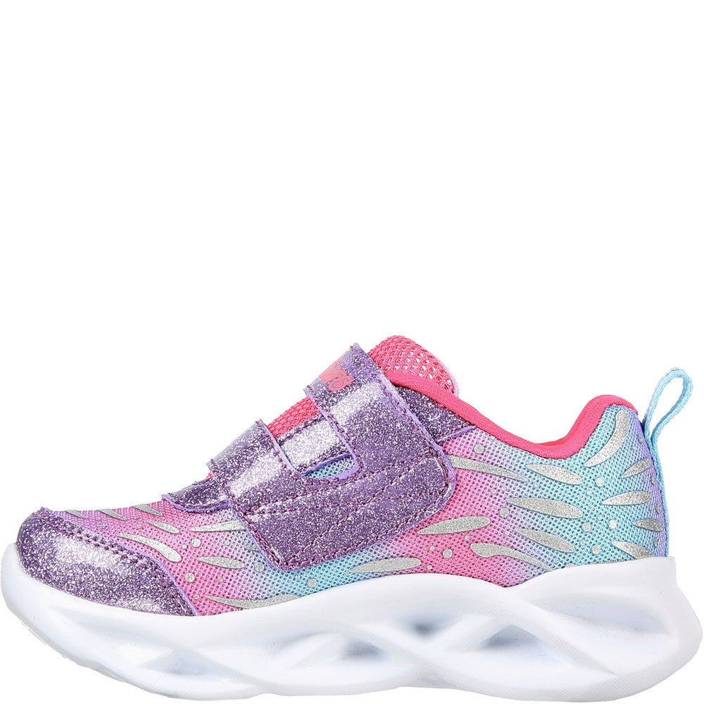 Girls' Skechers Twisty Brights Wingin' It Trainers