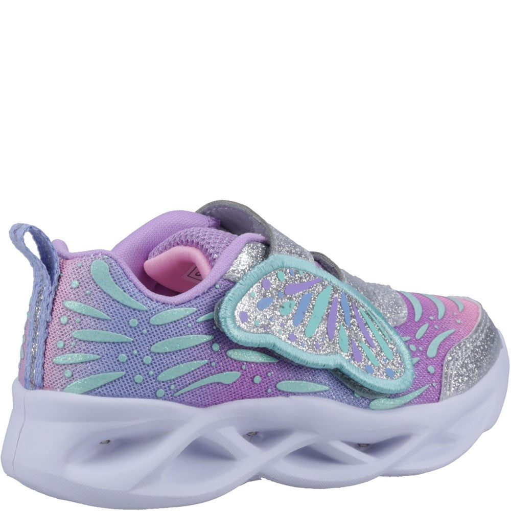 Girls' Skechers Twisty Brights Wingin' It Trainers
