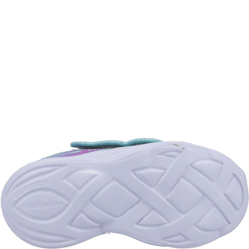 Girls' Skechers Twisty Brights Wingin' It Trainers