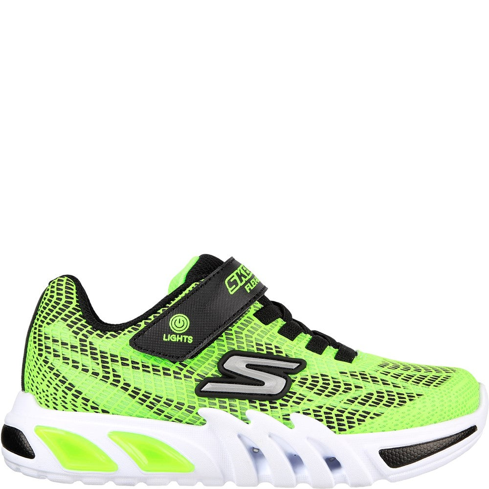 Boys' Skechers Flex-Glow Elite Vorlo Infant Trainers