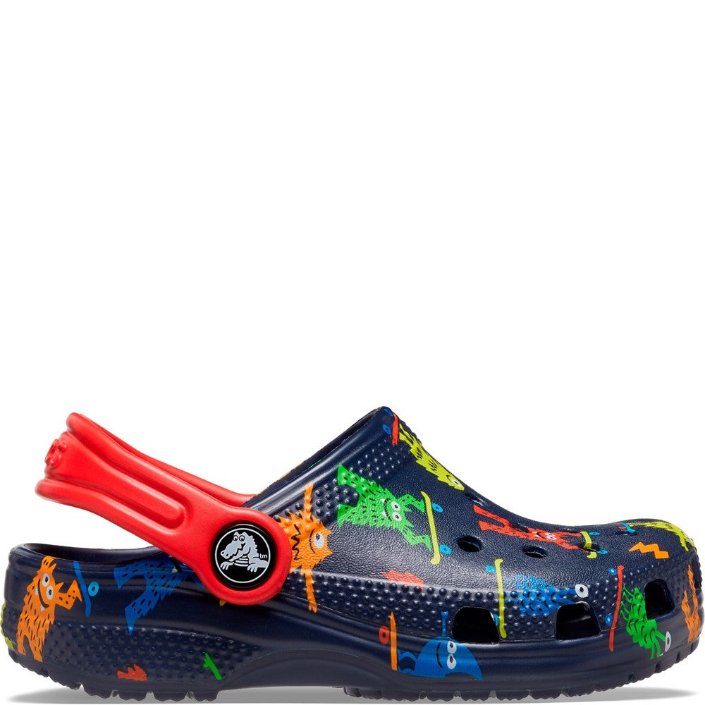 Kids' Crocs Classic Easy Icon Clog