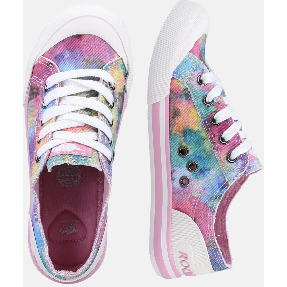 Women's Rocket Dog Jazzin Candy Tie Dye Lace Up Sneaker