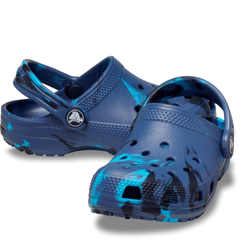 Kids' Crocs Infant Classic Marbled Clog