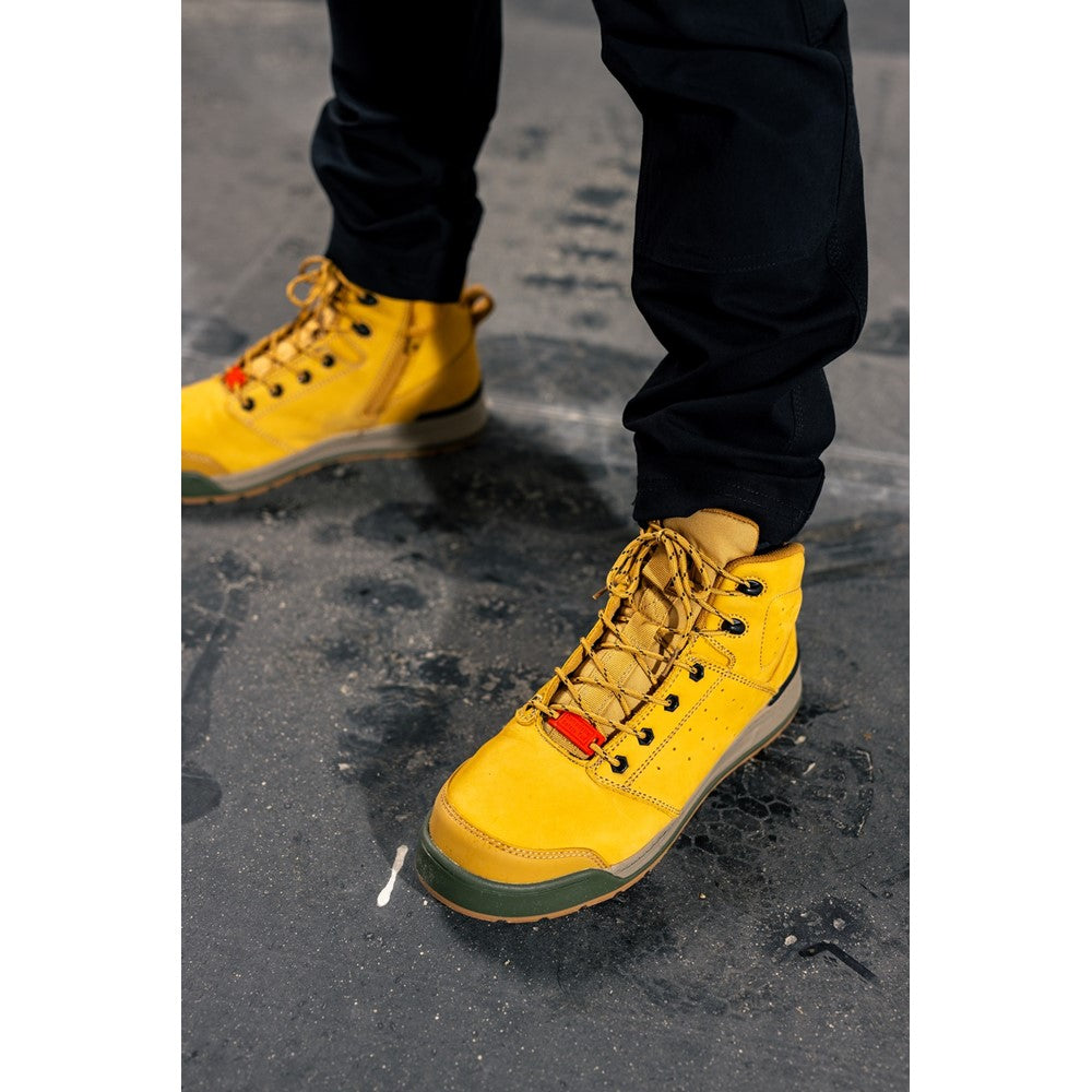 Men's Hard Yakka 3056 Lace Zip Safety Boot